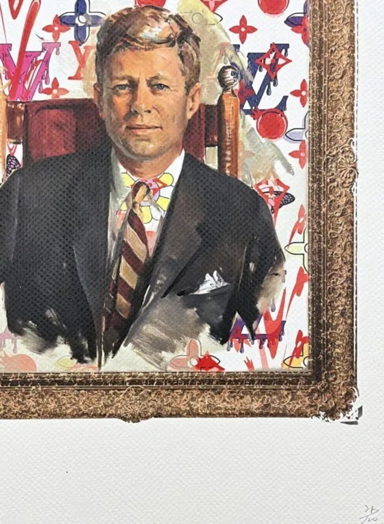 Image 1 of Muerte en Nueva York - John F. Kennedy y Louis Vuitton - Edición limitada con certificado