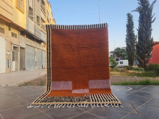 Handgemaakt vloerkleed van puur wol, traditioneel vakmanschap, afmeting 2/3 meter – Ahrend, vloerkleden en tapijten, Wool