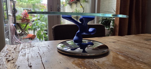Alessi Cake Stand Running Man – keukenaccessoires, Metal, Glass (photo 2 of 5)