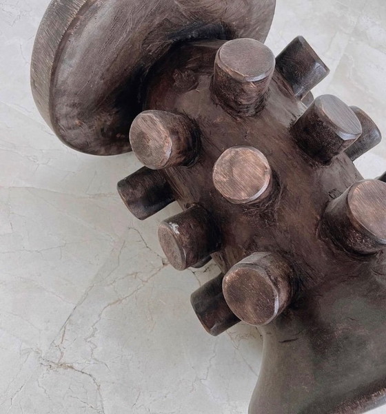Image 1 of Solid wood side table