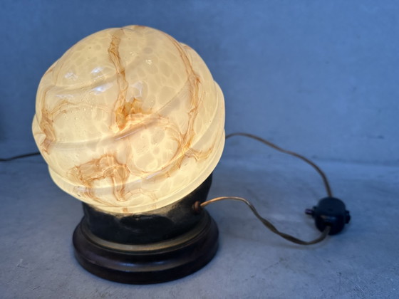 Image 1 of Art Deco table lamp - J.M. Belgium