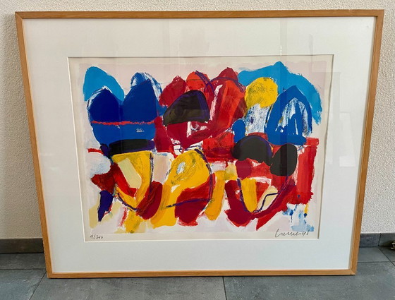 Image 1 of Jan Cremer - Serigrafía, Tulipanes 1 - Enmarcado - No. 9