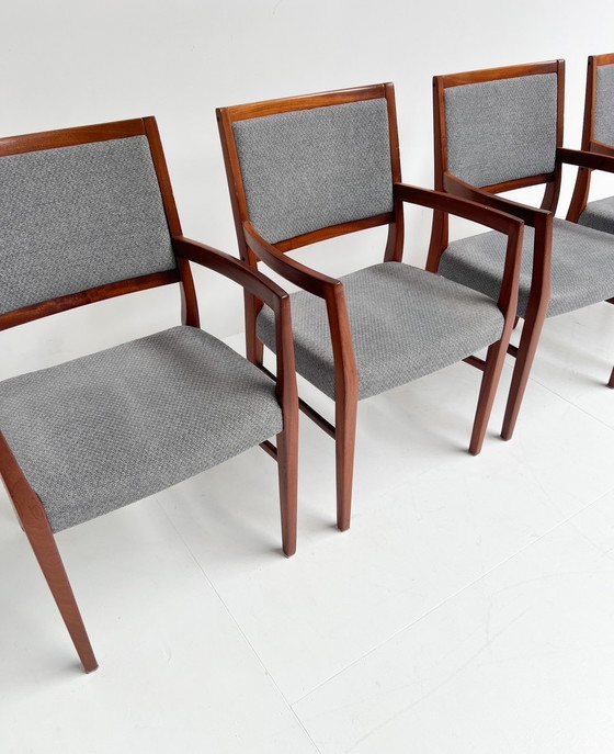 Image 1 of Ensemble de 4 chaises design suédoises par Svegards Markaryd, 1960s