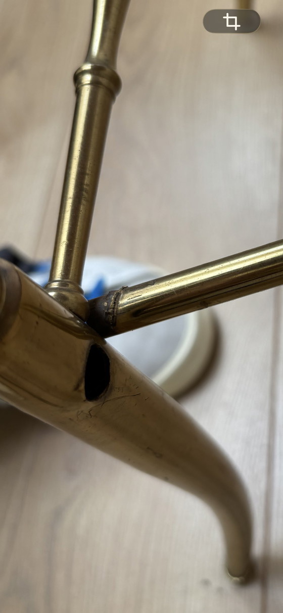 Image 1 of 4 Chiavari Esszimmerstühle aus Messing