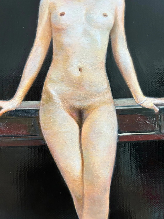 Pintura al óleo original "Emancipation 197" – Zhang Yue (1978) – Realismo Clásico – 2026 – Pinturas y dibujos (photo 2 of 10)
