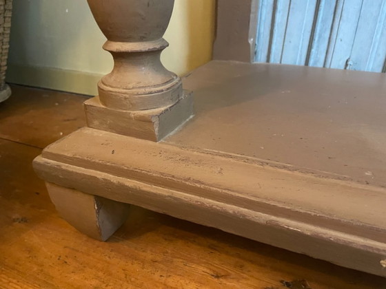 Image 1 of Mesa auxiliar Mesa auxiliar Mesa de pared Doble meseta Antigua