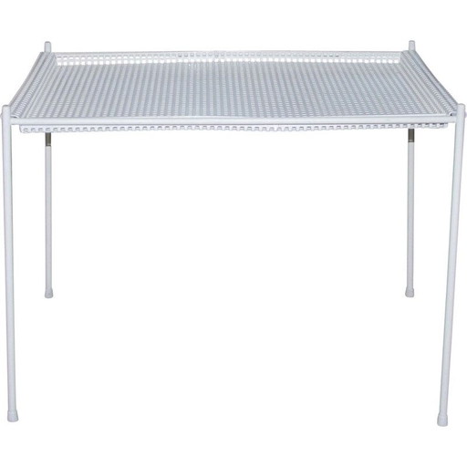 Table vintage avec plateau amovible 1950