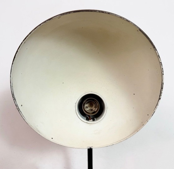 Image 1 of Black Industrial Bauhaus Table Lamp from Escolux, 1930s