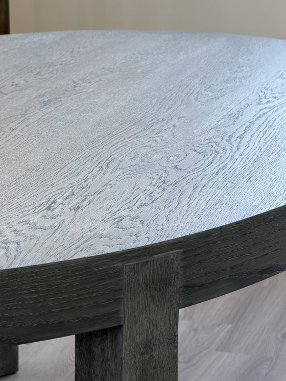 Image 1 of Ebony & Co dining table (Amsterdam) as new