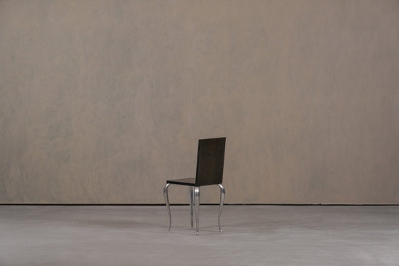 Image 1 of Silla/Mesa auxiliar Lola Mundo de Philippe Starck para Driade, Italia, década de 1980.
