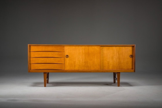 Image 1 of Ulvö dressoir van teakhout, ontworpen door Erik Wörtz voor Ikea, 1964.