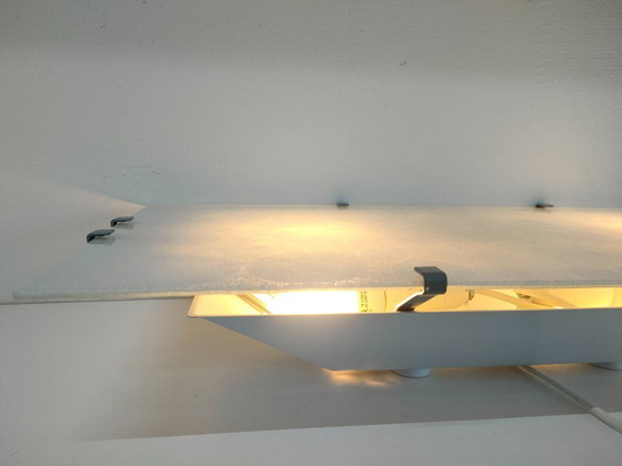 Image 1 of Applique murale Gyllen design Ikea vintage des années 90 blanc/blanc gris (design par Julia Treutiger)