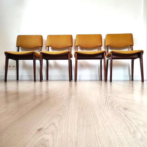 Image 1 of Vintage set of 4 dining chairs by Parisi – MiM Roma
