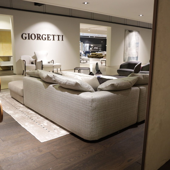 Image 1 of Giorgetti Skyline corner sofa