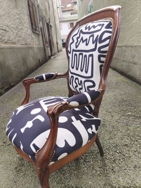 Image 1 of Poltrona in stile Luigi Filippo