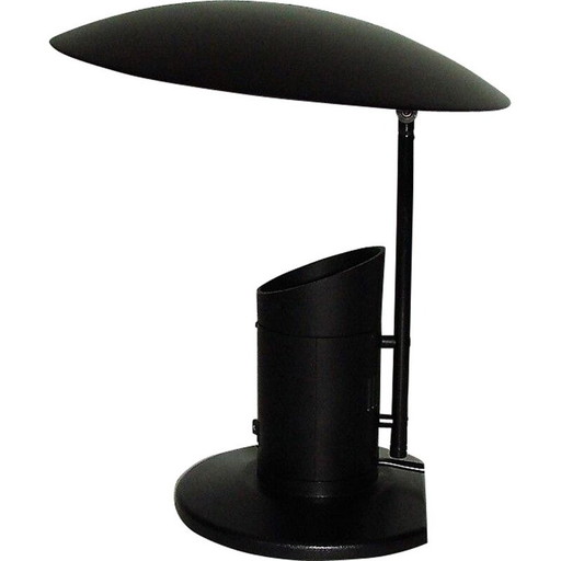 Lámpara vintage de plástico y metal, 1970