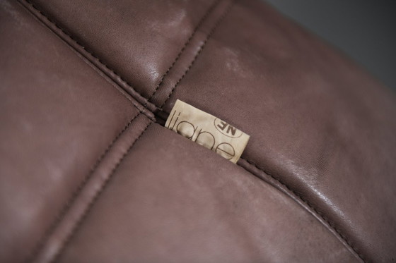 Image 1 of Atemberaubender, patinierter Kashima Lounge Chair (1982) von Michel Ducaroy - Ligne Roset