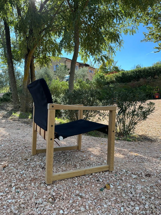 Image 1 of 2x Vintage IKEA Safari stoelen Karin Mobring