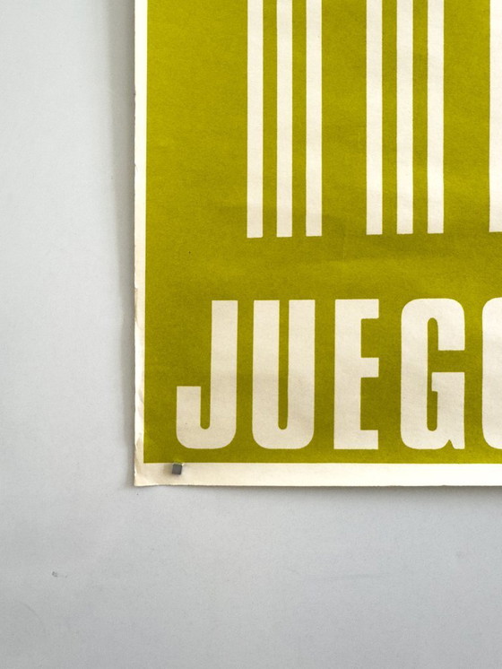 Image 1 of 🏅 Mexico 68 – Juegos de la XIX Olimpiada | Original vintage olympics poster | 90 x 90cm | Lance Wyman | Plakat
