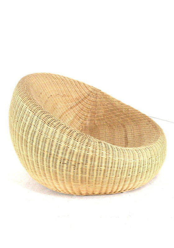 Set van 2 IKEA wicker fauteuils vintage (photo 7 of 14)