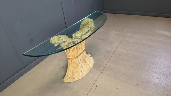 Image 1 of Consola con forma de gavilla de trigo, de Franco Chelini, década de 1970.