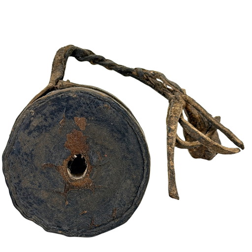 Antique Tibetan Damaru – Ritual Hand Drum – ca. 1880–1920