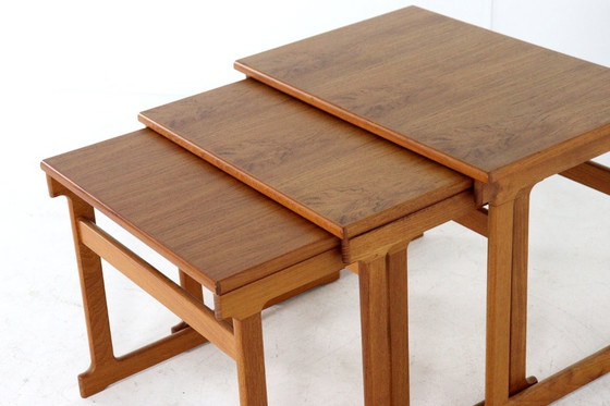Image 1 of Tavolini impilabili Trioh Denmark 'Fugdal' vintage