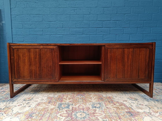 Image 1 of Vintage rosewood lowboard, Danish design by Mørke Møbelfabrik, 1960s