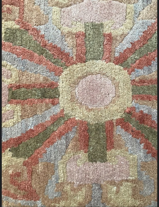 NEPALESE/Kathmandu “Kangri” Carpet (281x246 cm) CERTIFICATE (1988)