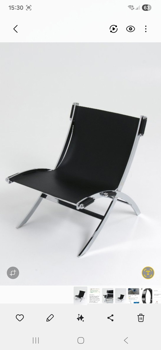 Image 1 of Sillón de diseño tijera Ilva Flexform