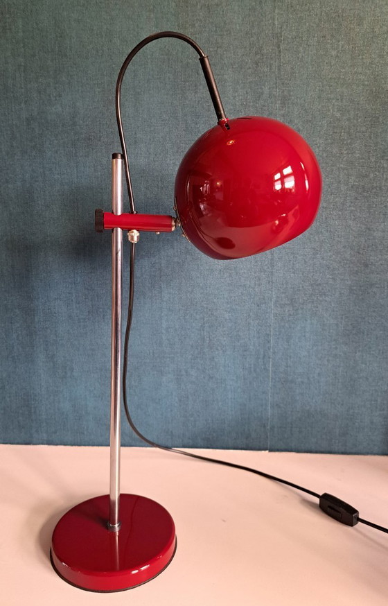 Image 1 of Vintage table lamp - Space age eyeball - 1970s