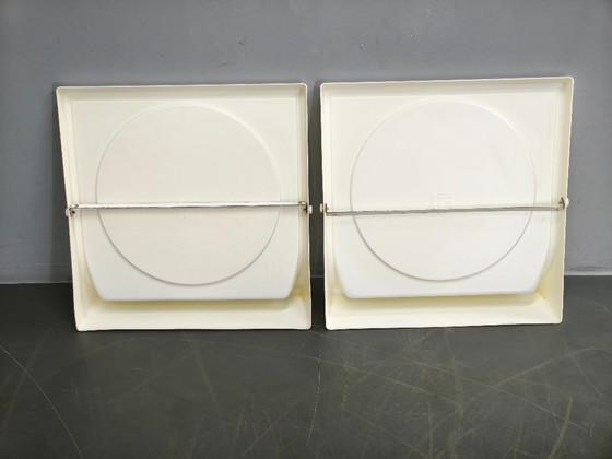 Paire de Miroirs Terry en Plastique Italiens Space Age, années 70 – Plastic (photo 3 of 11)