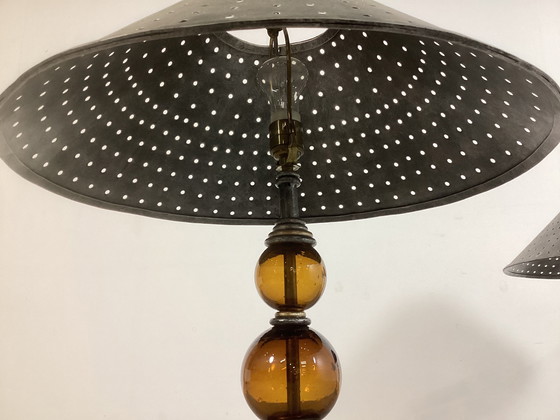 Image 1 of 2 lámparas de diseño muy grandes años noventa