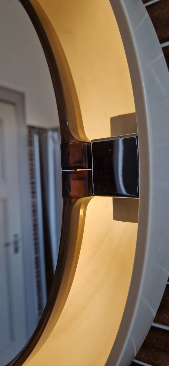 Image 1 of Vintage Cradle Mirror Set With Lights