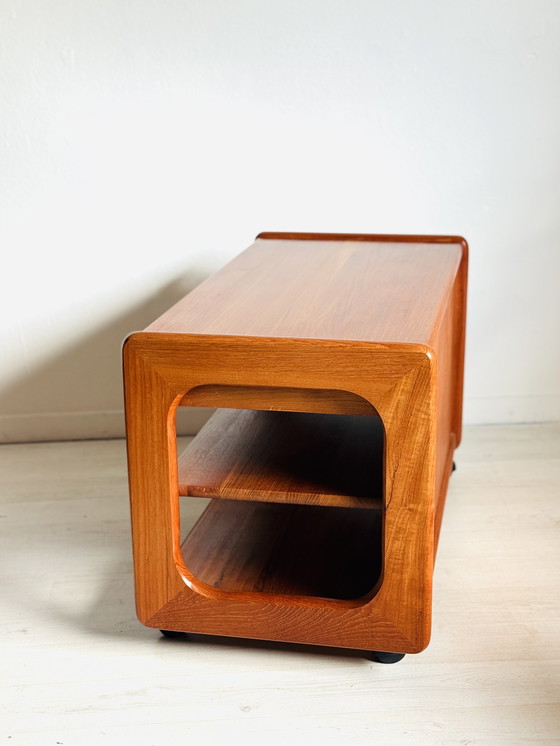 Image 1 of Chariot vintage danois meuble audio teck 1960s