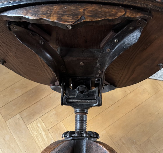 Image 1 of Antiek Oud Engelse bureaustoel, Heywood-Wakefield co.