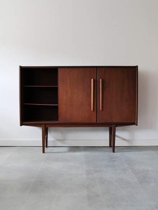 Vintage Deens highboard in teak