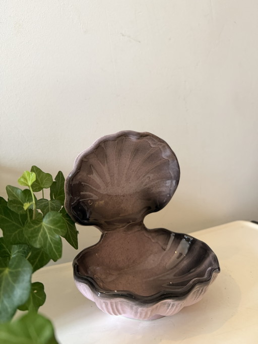 Bol vintage italien en coquillage – decoratieve objecten, Ceramic (photo 2 of 5)
