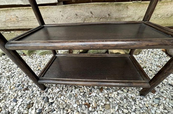 Image 1 of Vintage bamboo shelving unit / room divider