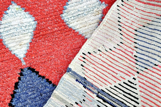 Image 1 of Marokkanischer Boucherouite-Teppich - Neu - 178 x 117 cm