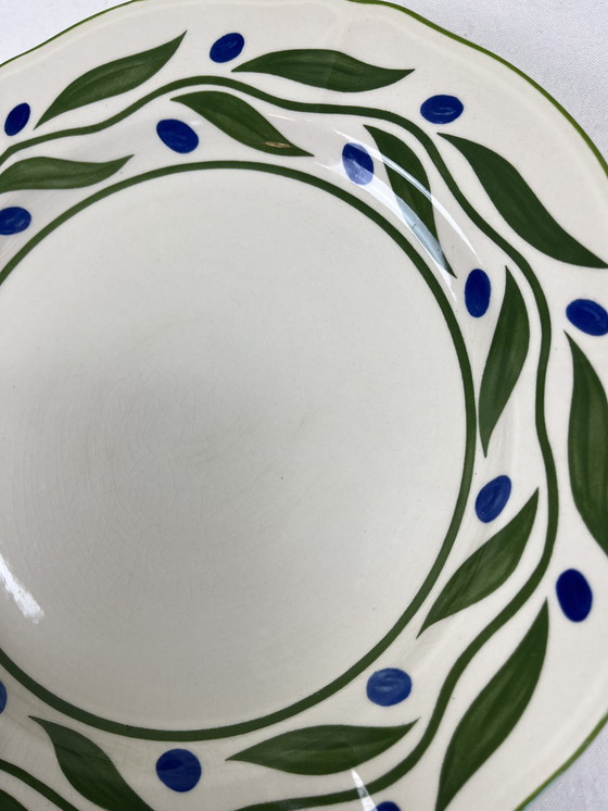 Image 1 of Assiettes plates décorées 