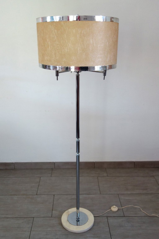 Lampadaire space age 3 feux années 70