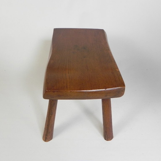 Tabouret vintage en tronc de chêne, années 1960 – Wood (photo 12 of 18)