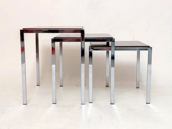 Image 1 of Pastoe side tables