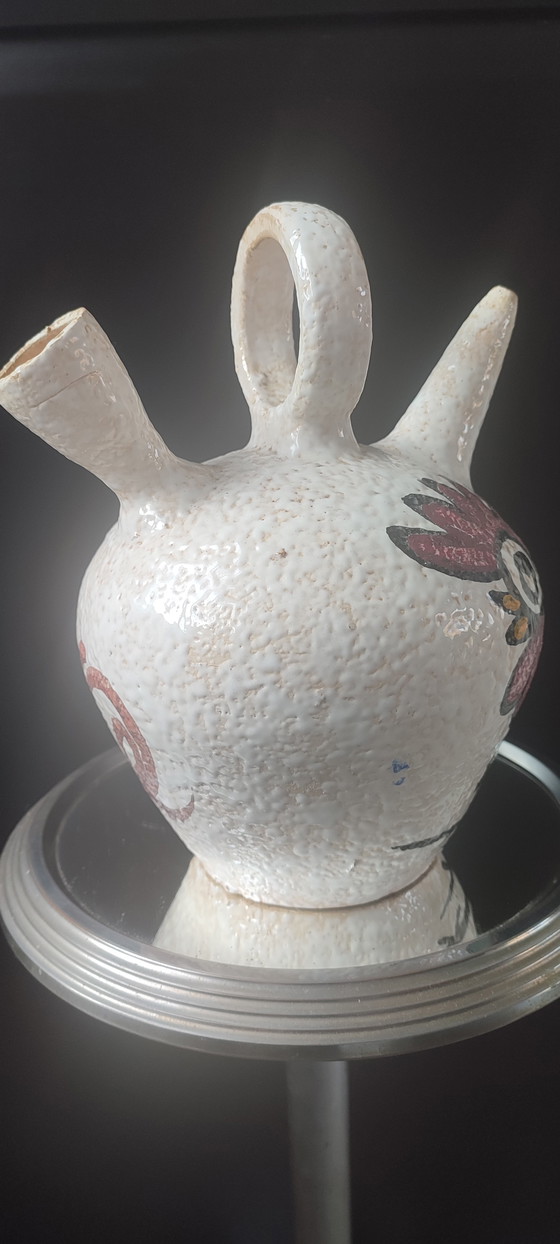 Image 1 of Grande chevrette en céramique de Pablo Sanguino Toledo