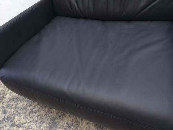 Image 1 of De Sede ds 76 poltrona di design in pelle poltrona sedia divano desede pelle nero