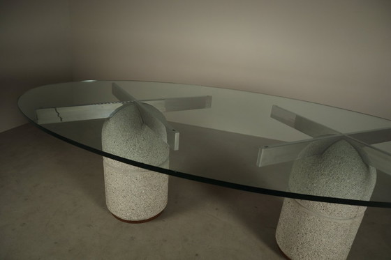 Image 1 of Mesa de comedor "Paracarro" de Giovanni Offredi para Saporiti Italia, años 70