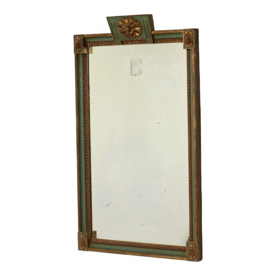 Image 1 of Groene Gouden Spiegel Begin 20ste Eeuw
