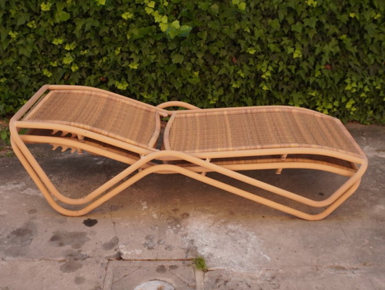 Image 1 of DEDON - Set van twee strandstoelen
