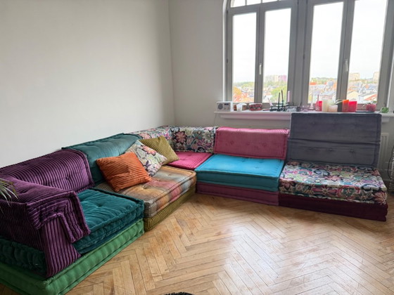 Roche Bobois Mah Jong Missoni Design – Zithoek, Velvet, Cotton (photo 5 of 8)